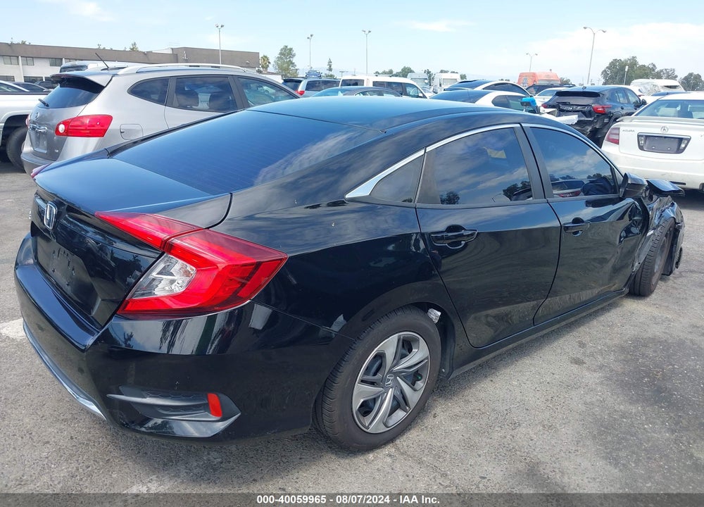 2020 HONDA CIVIC LX VIN: 2HGFC2F60LH532522