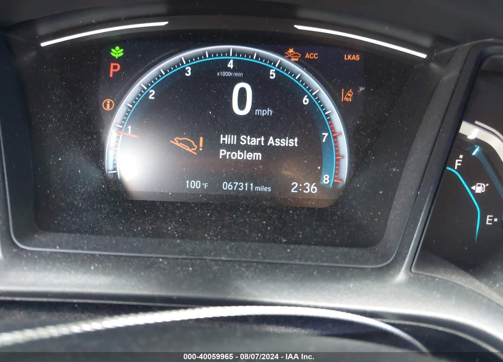 2020 HONDA CIVIC LX VIN: 2HGFC2F60LH532522