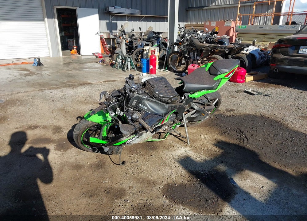 2024 KAWASAKI ZX636 K VIN: JKBZXJJ12RA001311