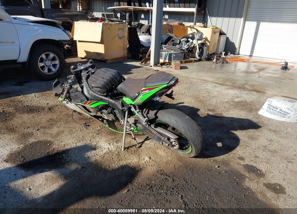 2024 KAWASAKI ZX636 K VIN: JKBZXJJ12RA001311