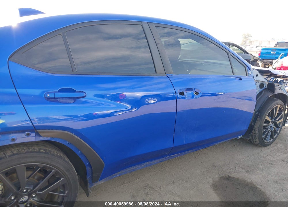 2022 SUBARU WRX PREMIUM VIN: JF1VBAH63N8014259