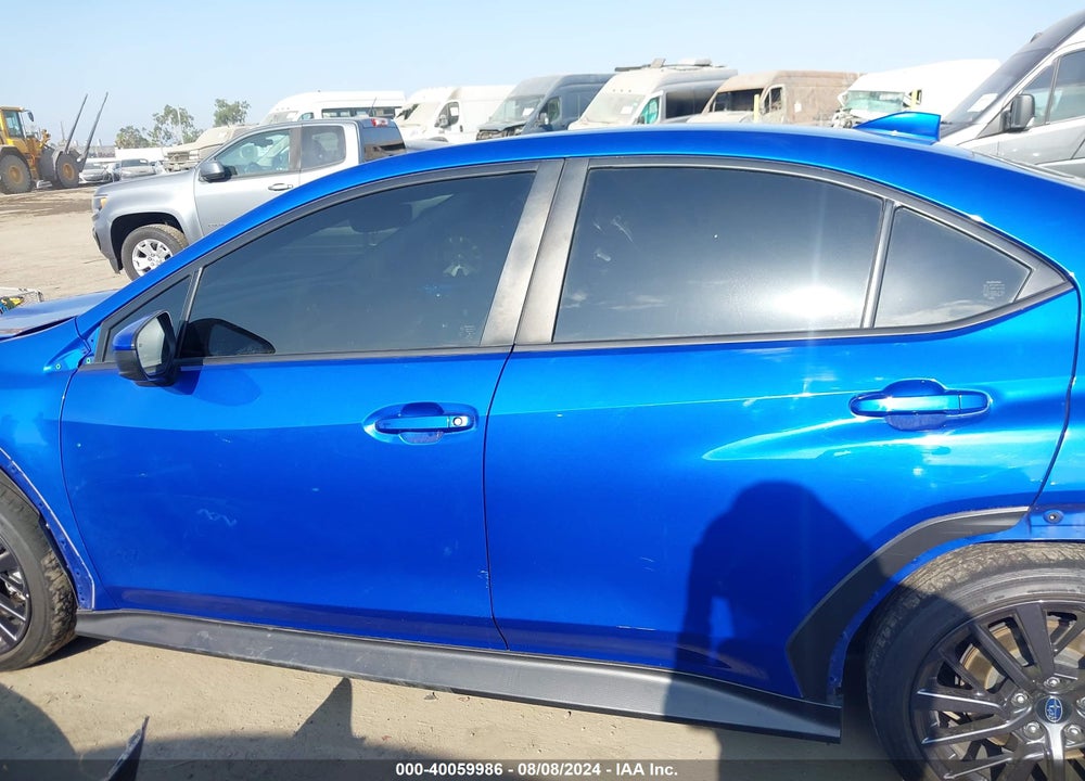 2022 SUBARU WRX PREMIUM VIN: JF1VBAH63N8014259