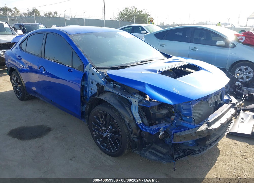 2022 SUBARU WRX PREMIUM VIN: JF1VBAH63N8014259