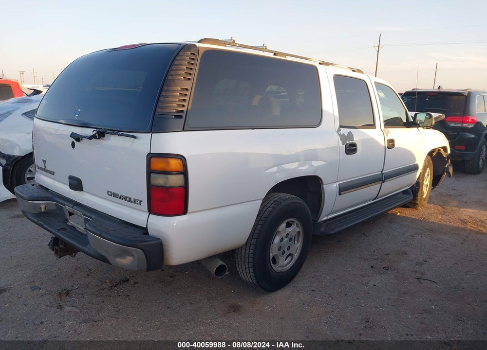 2004 CHEVROLET SUBURBAN 1500 LS VIN: 1GNEC16Z74J122709