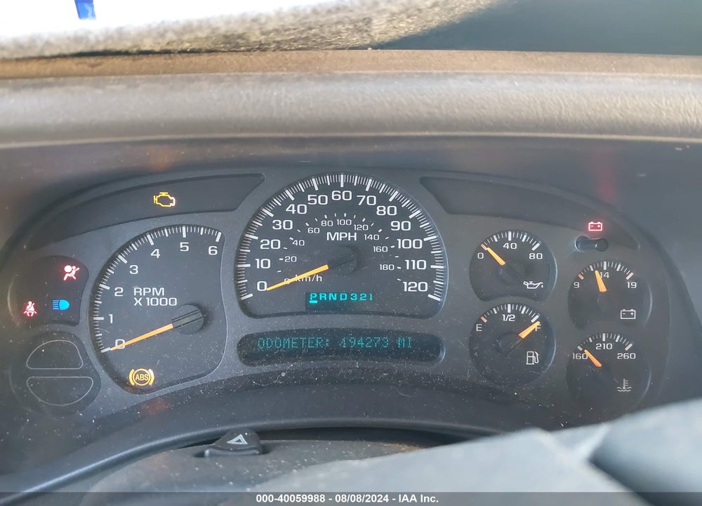2004 CHEVROLET SUBURBAN 1500 LS VIN: 1GNEC16Z74J122709