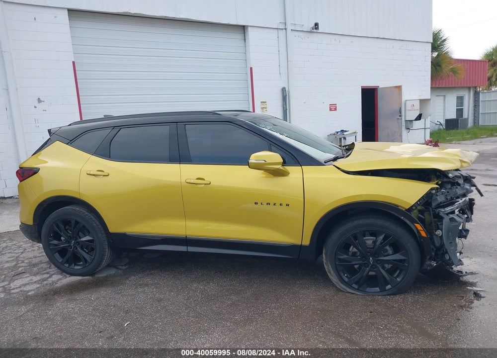 2022 CHEVROLET BLAZER FWD RS VIN: 3GNKBERS1NS141588