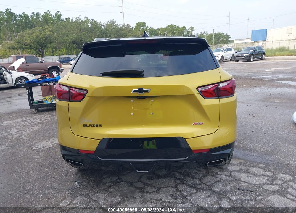 2022 CHEVROLET BLAZER FWD RS VIN: 3GNKBERS1NS141588
