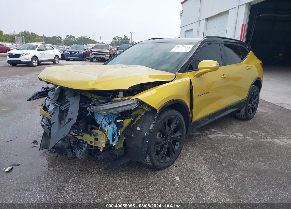 2022 CHEVROLET BLAZER FWD RS VIN: 3GNKBERS1NS141588