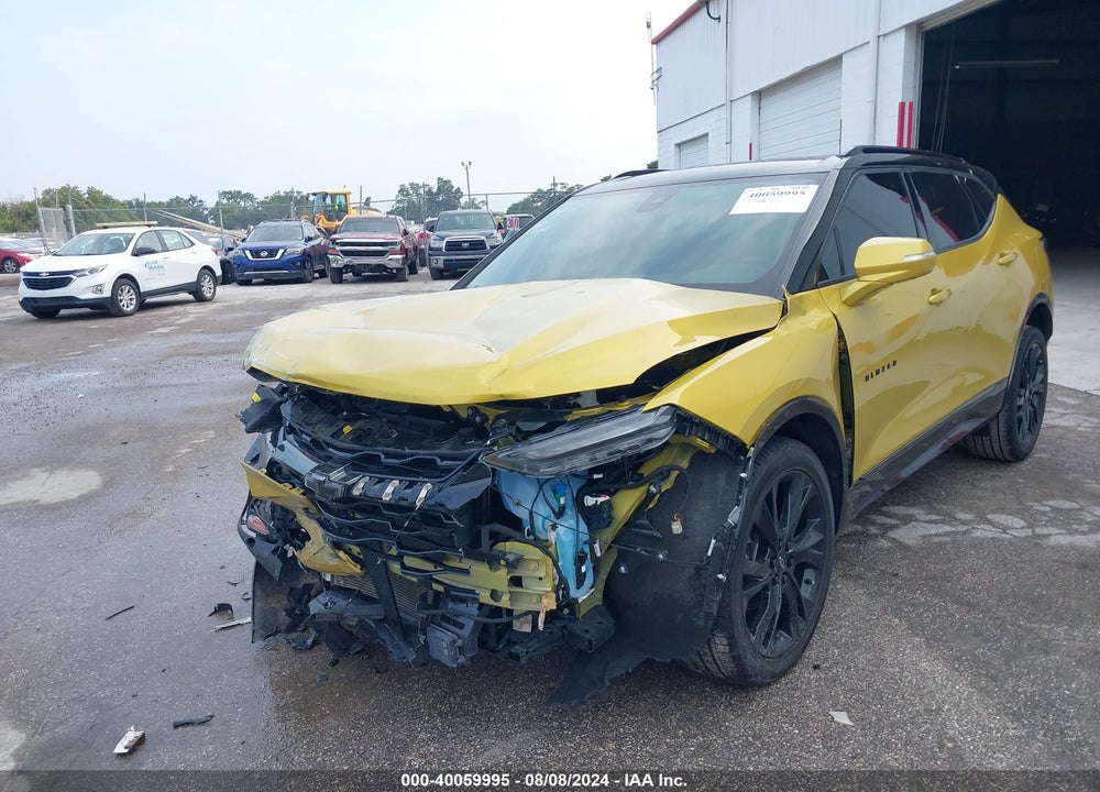 2022 CHEVROLET BLAZER FWD RS VIN: 3GNKBERS1NS141588