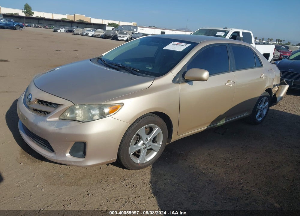 2012 TOYOTA COROLLA LE VIN: 2T1BU4EE3CC871333