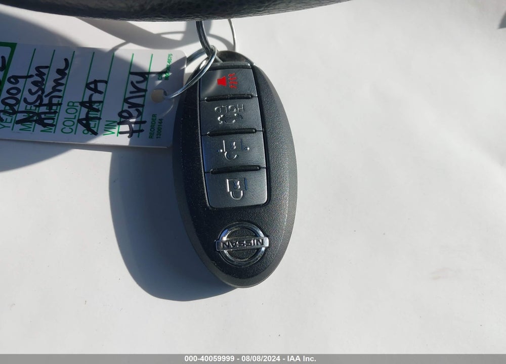 2009 NISSAN ALTIMA 2.5 S VIN: 1N4AL21EX9C130158