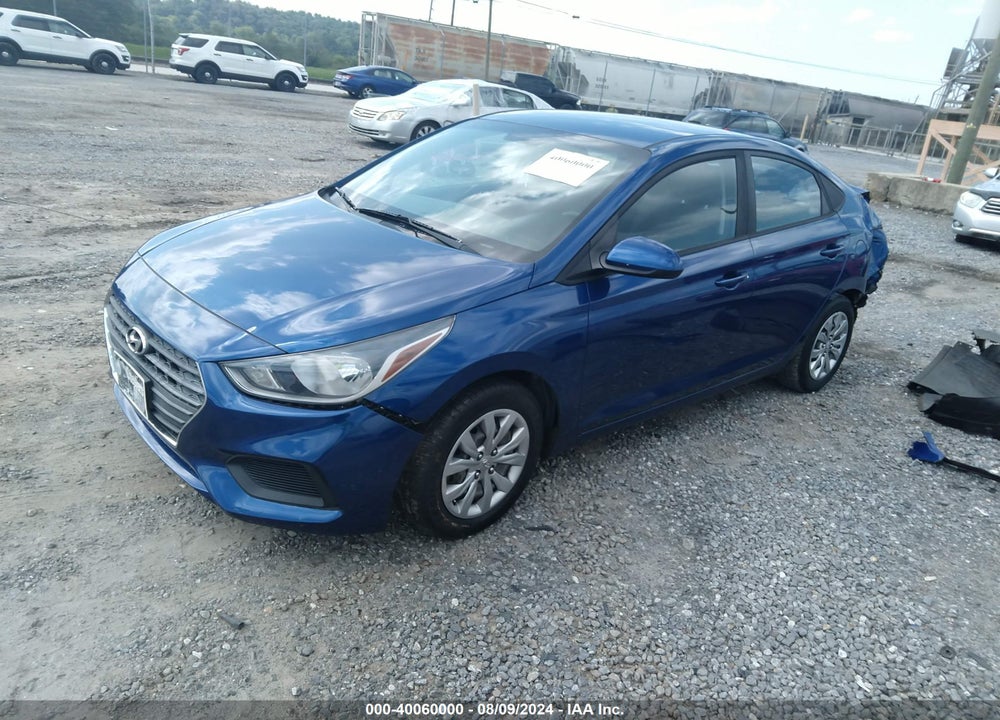2018 HYUNDAI ACCENT SE VIN: 3KPC24A3XJE025696