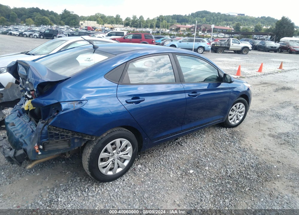 2018 HYUNDAI ACCENT SE VIN: 3KPC24A3XJE025696