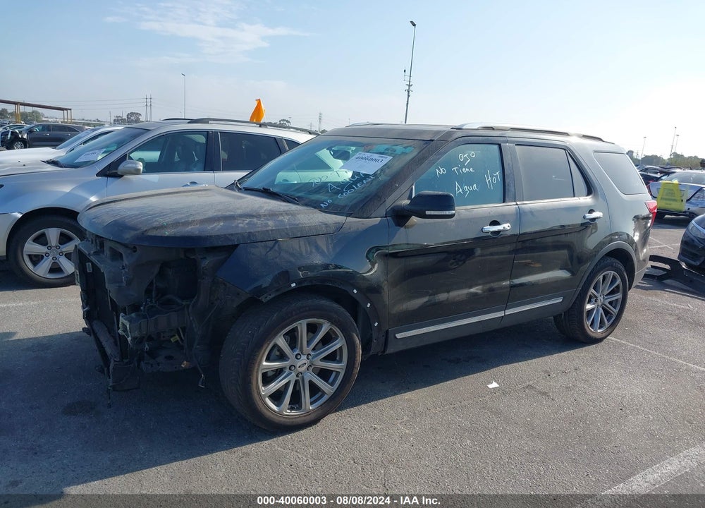 2017 FORD EXPLORER VIN: 1FM5K7F8XHGC07077