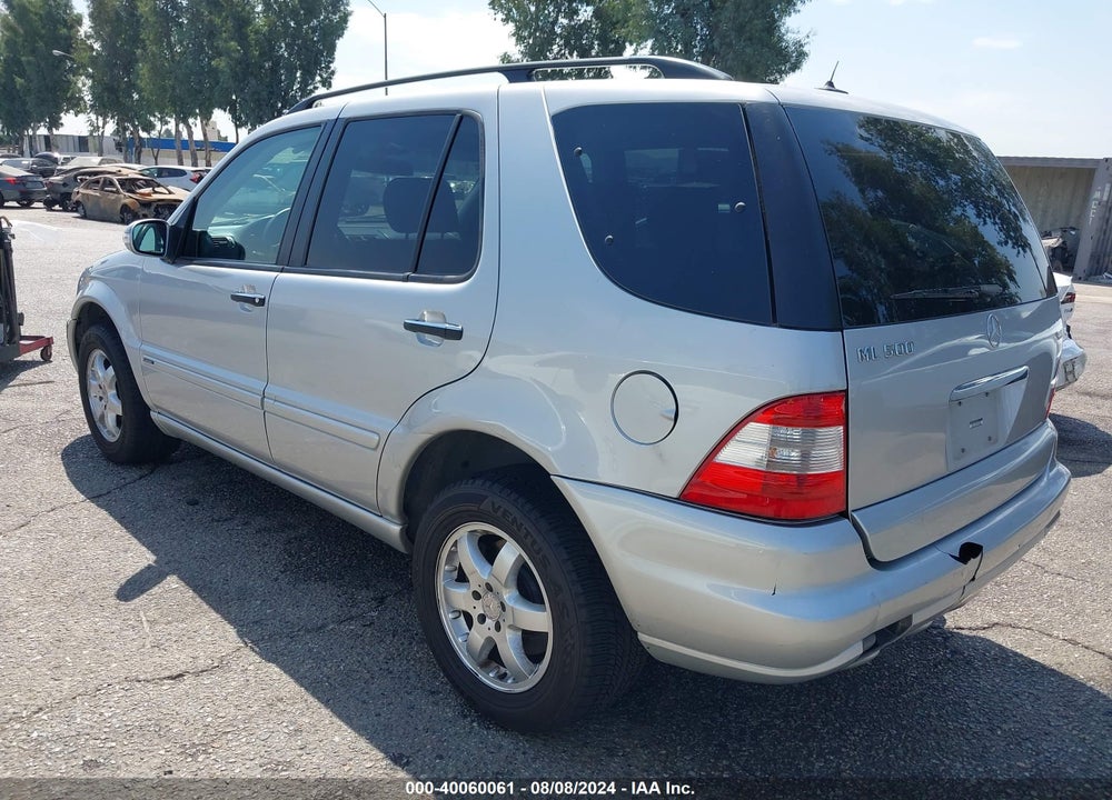 2004 MERCEDES-BENZ ML 500 4MATIC VIN: 4JGAB75E04A463439