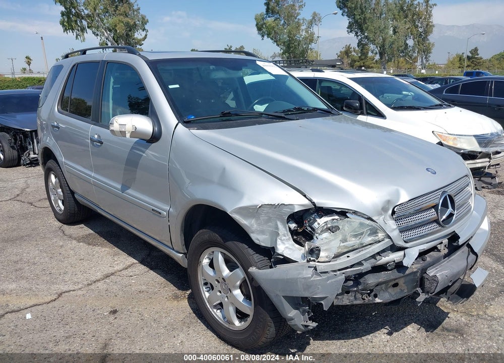 2004 MERCEDES-BENZ ML 500 4MATIC VIN: 4JGAB75E04A463439