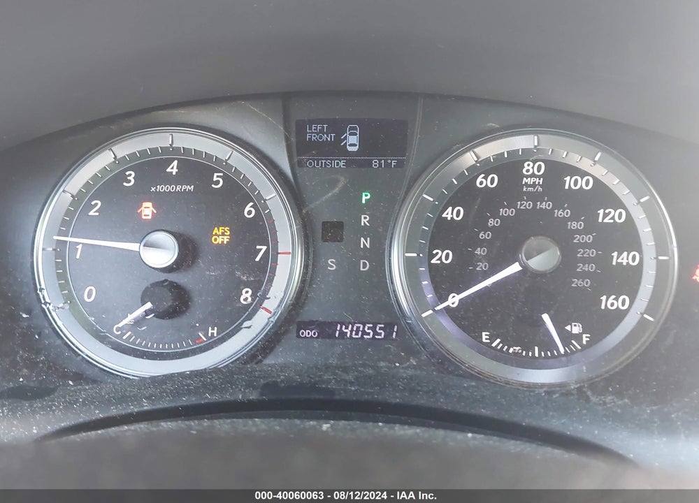 2012 LEXUS ES 350 VIN: JTHBK1EG8C2481184