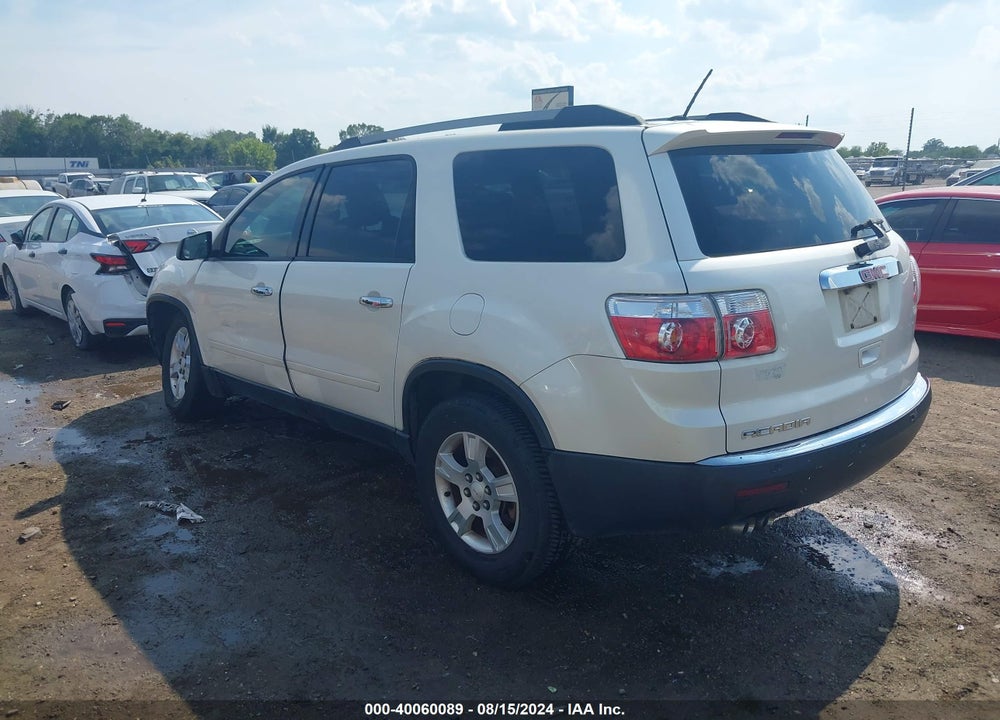 2011 GMC ACADIA SLE VIN: 1GKKRPED6BJ310982