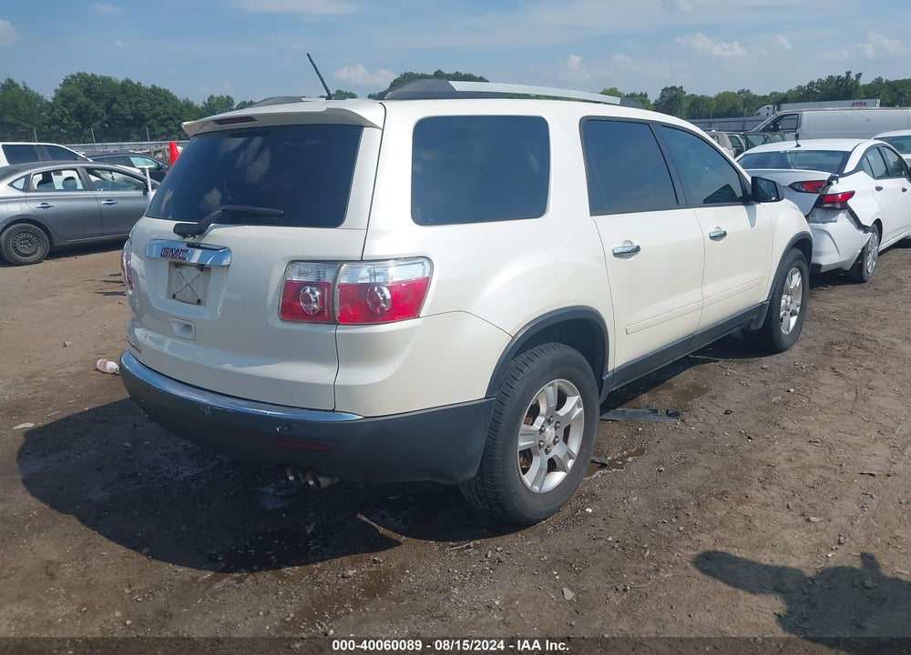 2011 GMC ACADIA SLE VIN: 1GKKRPED6BJ310982