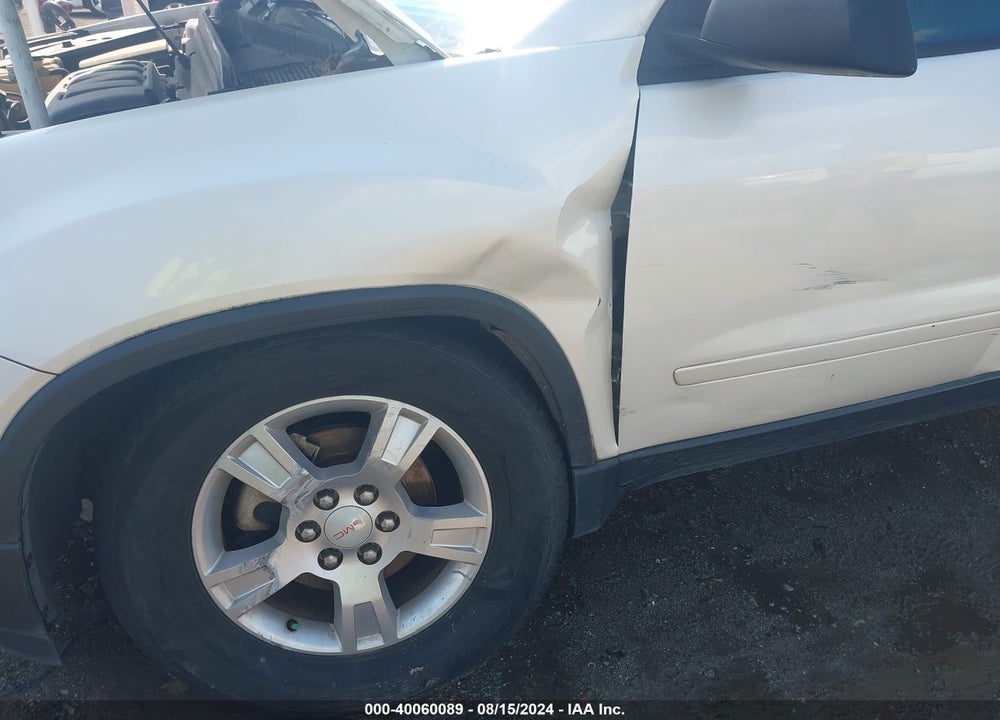 2011 GMC ACADIA SLE VIN: 1GKKRPED6BJ310982