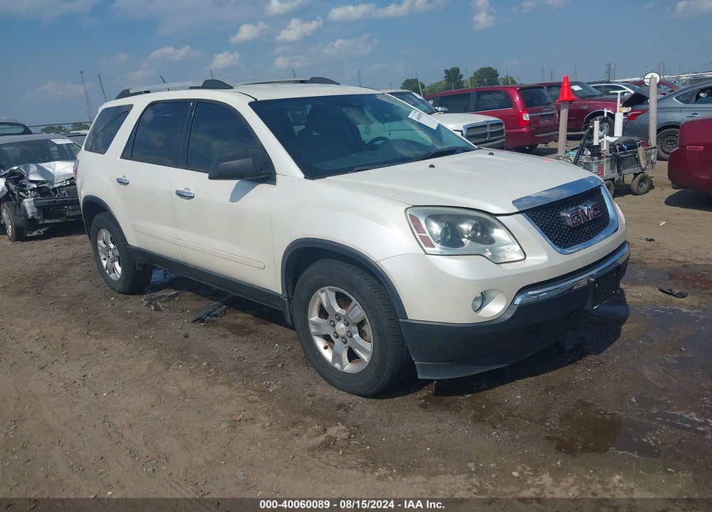 2011 GMC ACADIA SLE VIN: 1GKKRPED6BJ310982