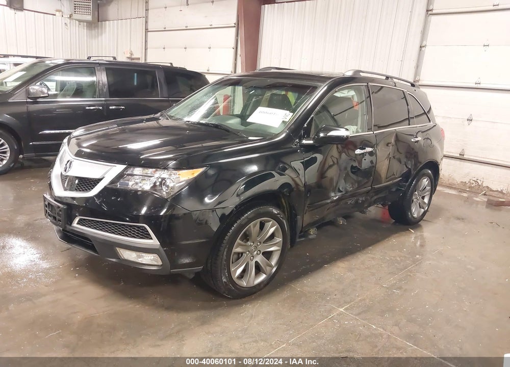 2011 ACURA MDX ADVANCE PACKAGE VIN: 2HNYD2H56BH524068