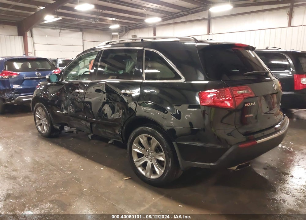 2011 ACURA MDX ADVANCE PACKAGE VIN: 2HNYD2H56BH524068
