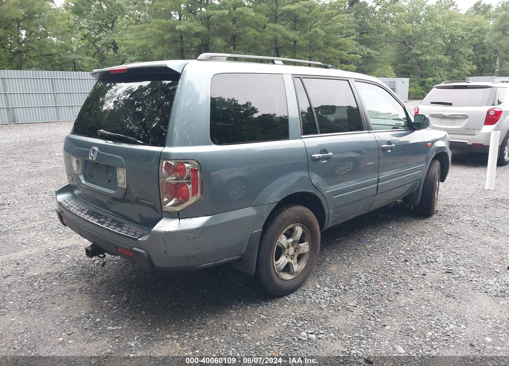 2006 HONDA PILOT EX VIN: 2HKYF18486H514558
