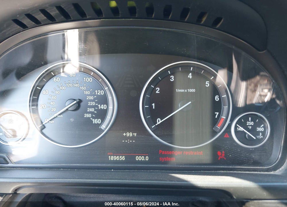 2012 BMW 528I VIN: WBAXG5C54CDX03528