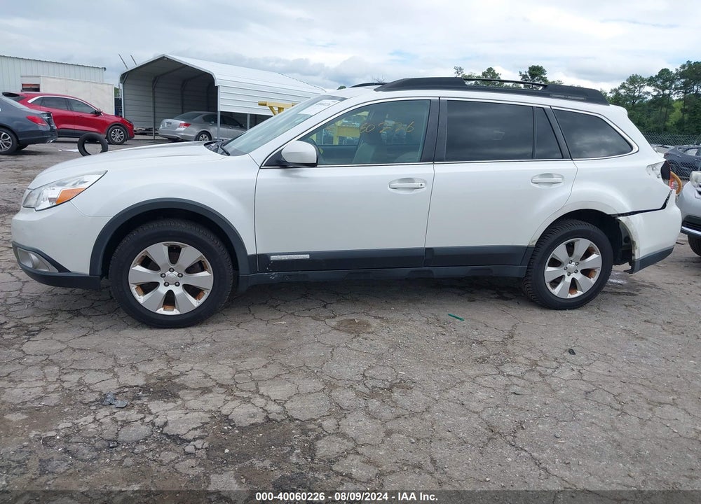 2011 SUBARU OUTBACK 2.5I PREMIUM VIN: 4S4BRBGC6B3431322