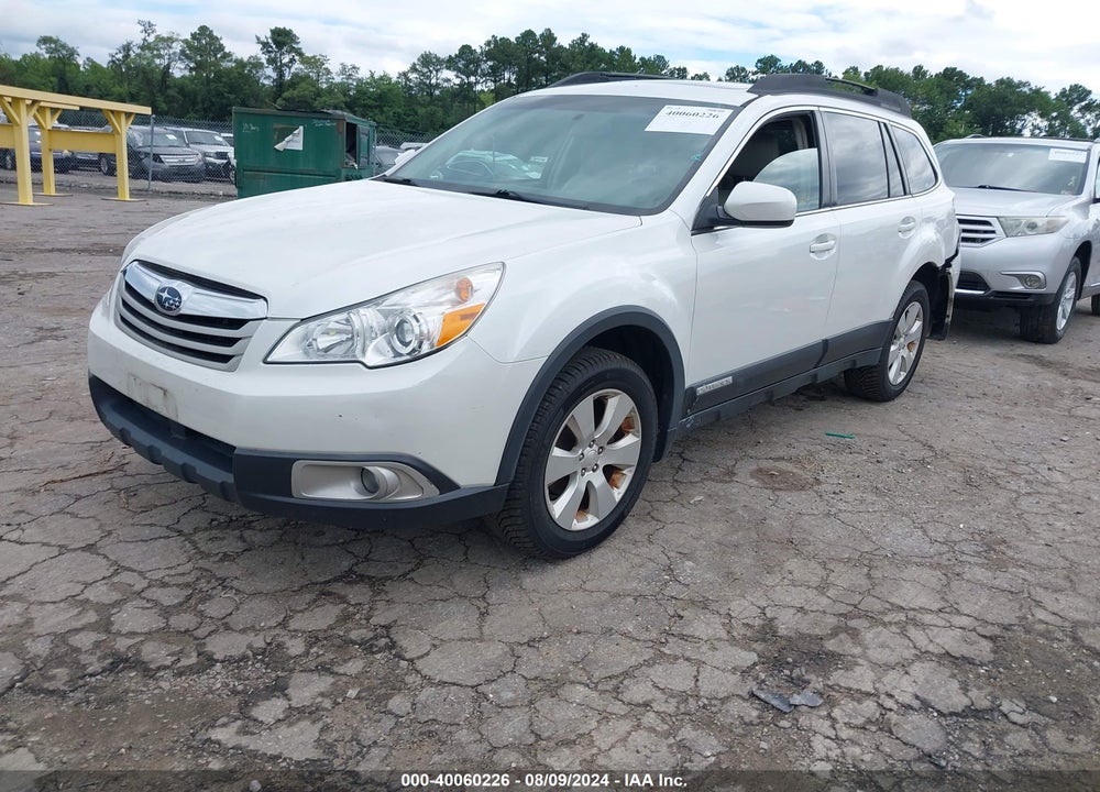 2011 SUBARU OUTBACK 2.5I PREMIUM VIN: 4S4BRBGC6B3431322
