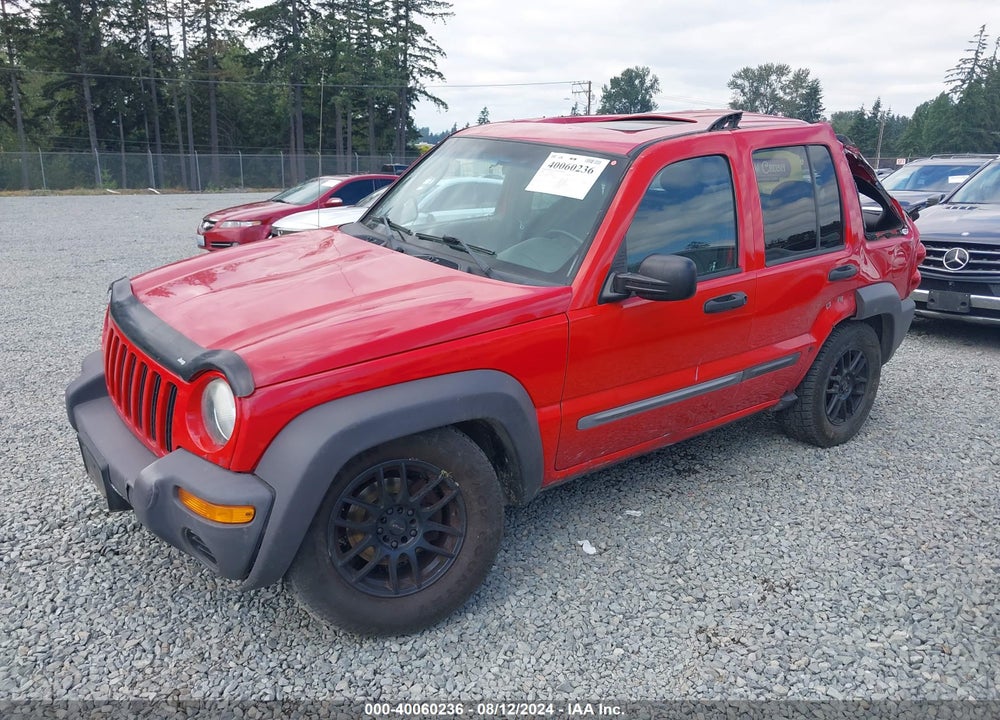 2004 JEEP LIBERTY SPORT VIN: 1J4GL48K64W138979