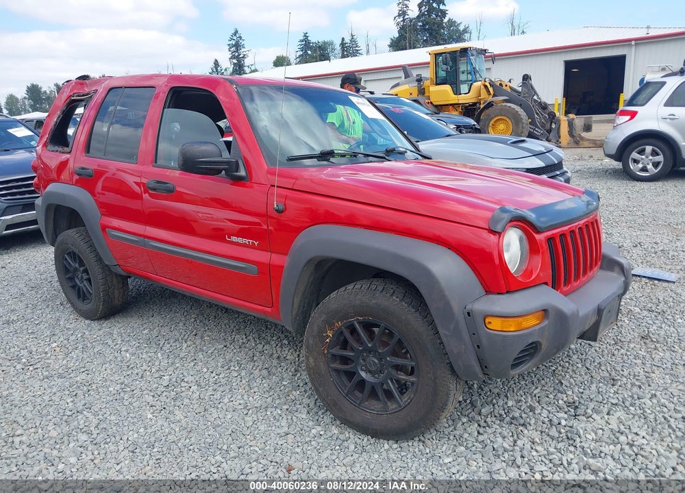 2004 JEEP LIBERTY SPORT VIN: 1J4GL48K64W138979