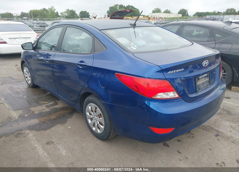2015 HYUNDAI ACCENT GLS VIN: KMHCT4AE0FU908872