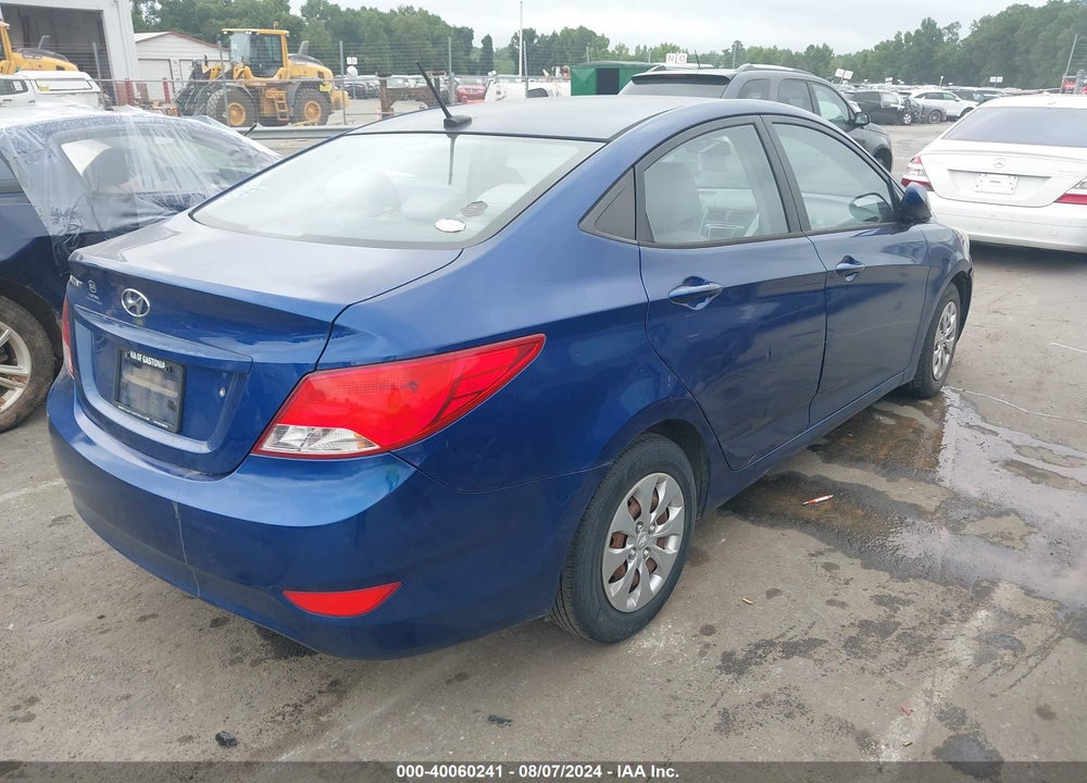 2015 HYUNDAI ACCENT GLS VIN: KMHCT4AE0FU908872