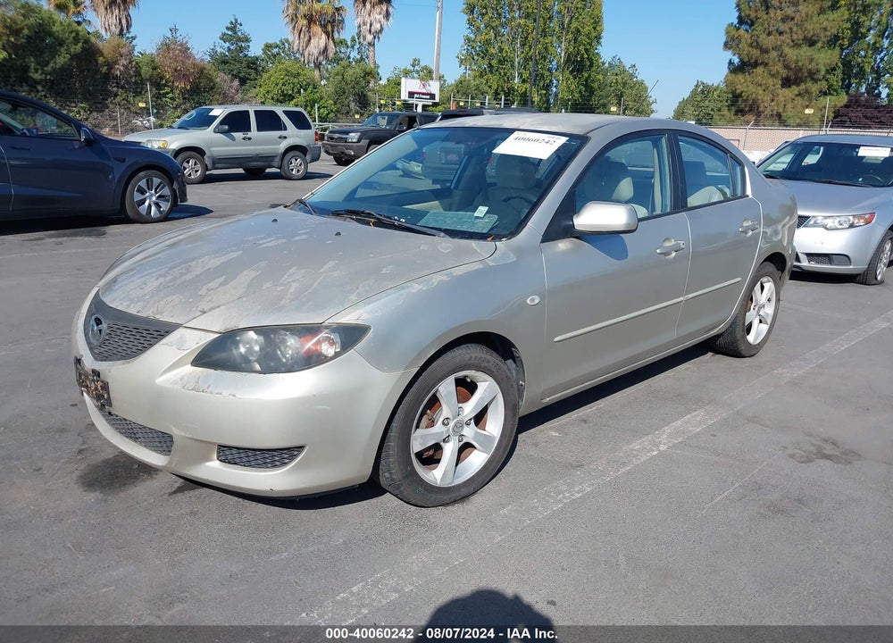 2004 MAZDA 3 I VIN: JM1BK32F041118927