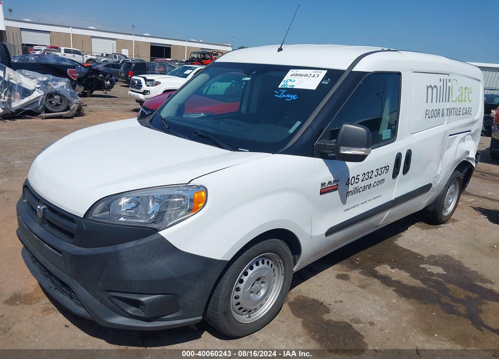 2018 RAM PROMASTER CITY TRADESMAN VIN: ZFBERFABXJ6K77609