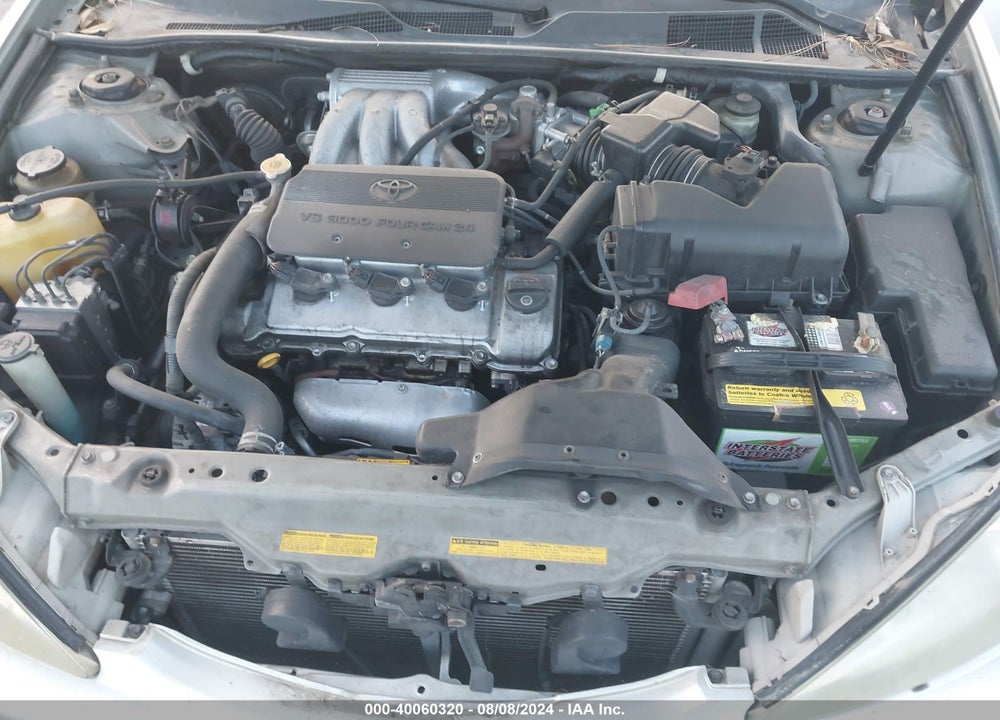 2002 TOYOTA CAMRY XLE V6 VIN: JTDBF30KX20055942