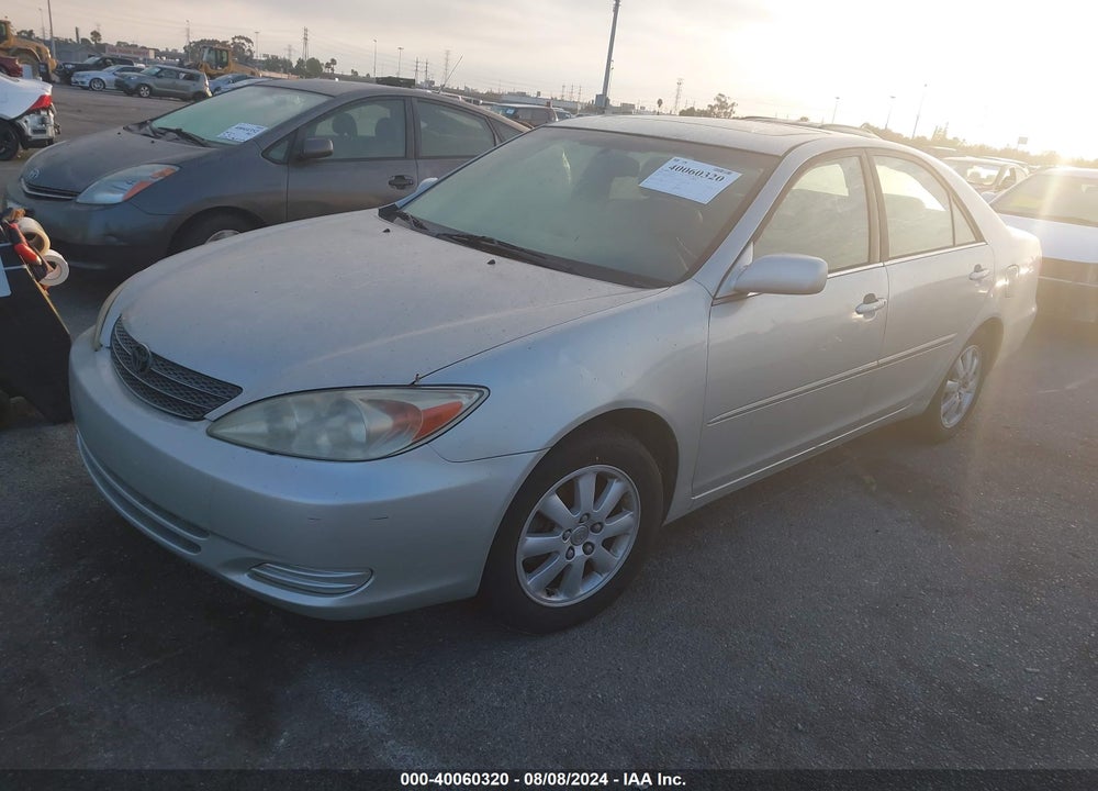 2002 TOYOTA CAMRY XLE V6 VIN: JTDBF30KX20055942