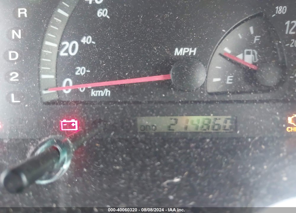 2002 TOYOTA CAMRY XLE V6 VIN: JTDBF30KX20055942