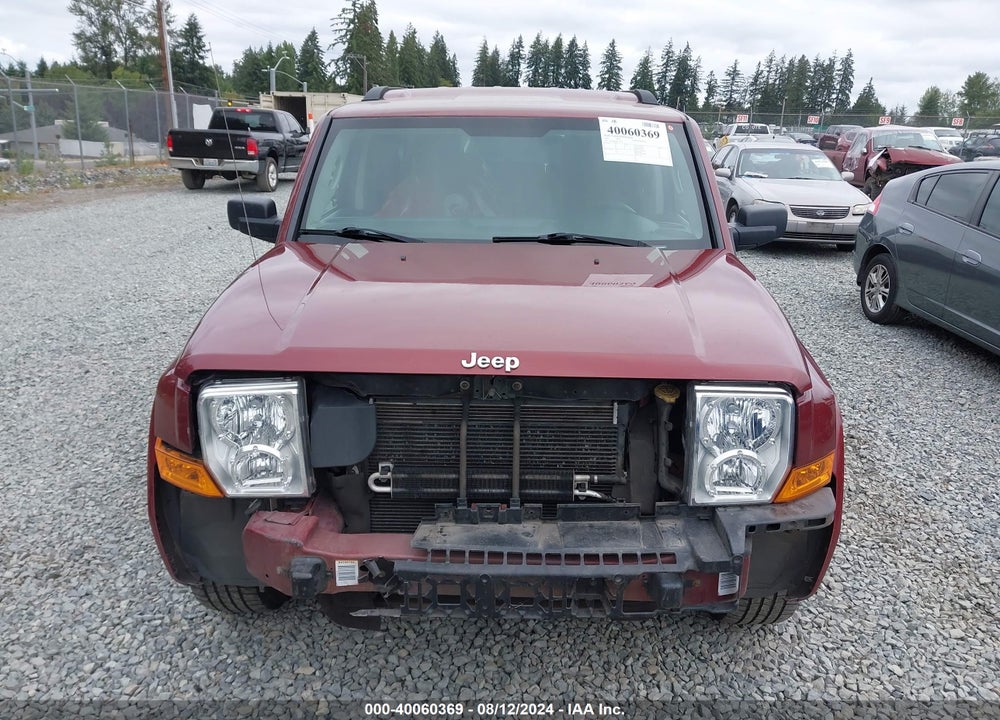 2008 JEEP COMMANDER SPORT VIN: 1J8HG48K48C193591