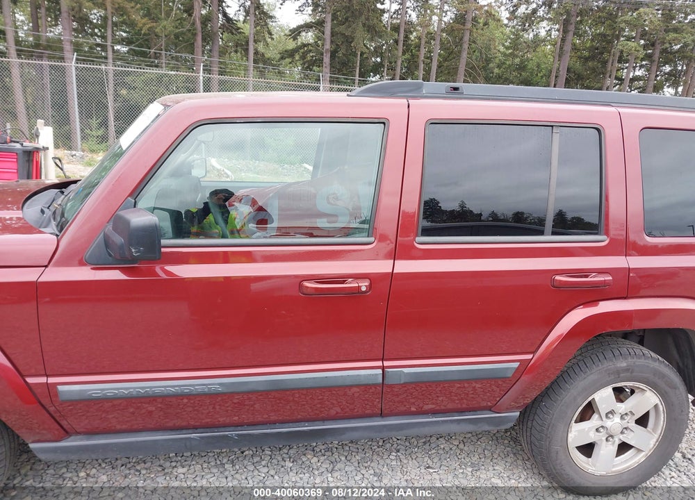 2008 JEEP COMMANDER SPORT VIN: 1J8HG48K48C193591