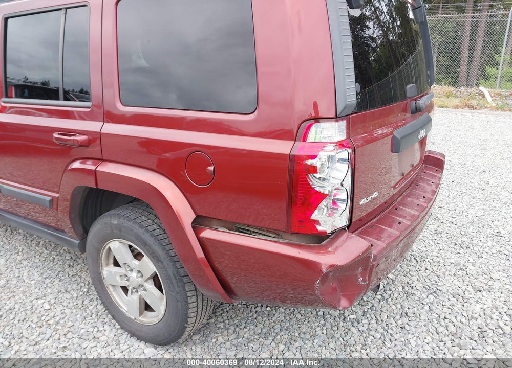 2008 JEEP COMMANDER SPORT VIN: 1J8HG48K48C193591