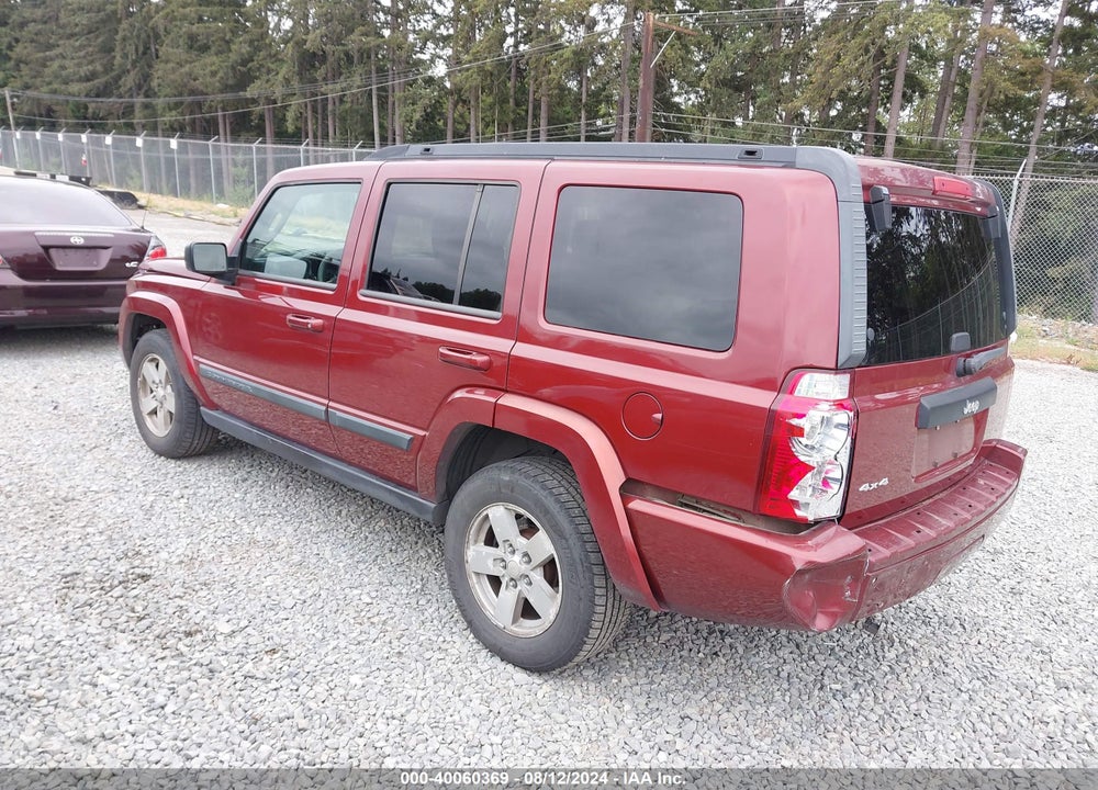 2008 JEEP COMMANDER SPORT VIN: 1J8HG48K48C193591