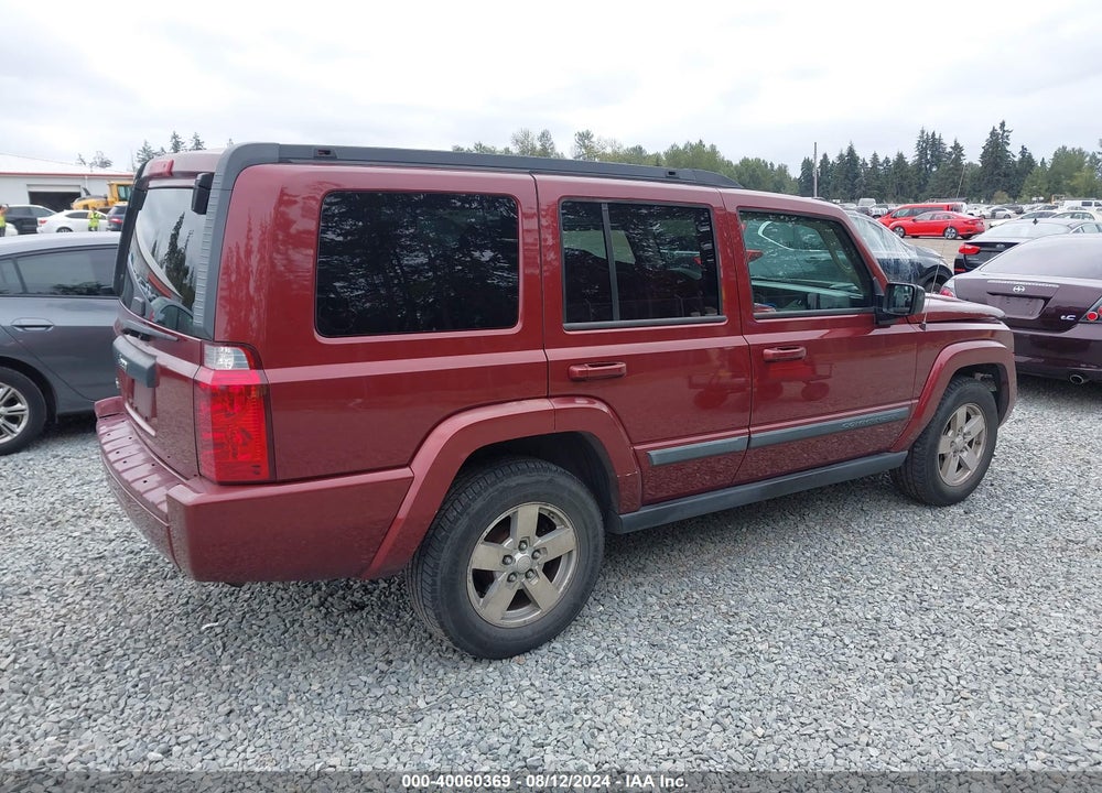 2008 JEEP COMMANDER SPORT VIN: 1J8HG48K48C193591