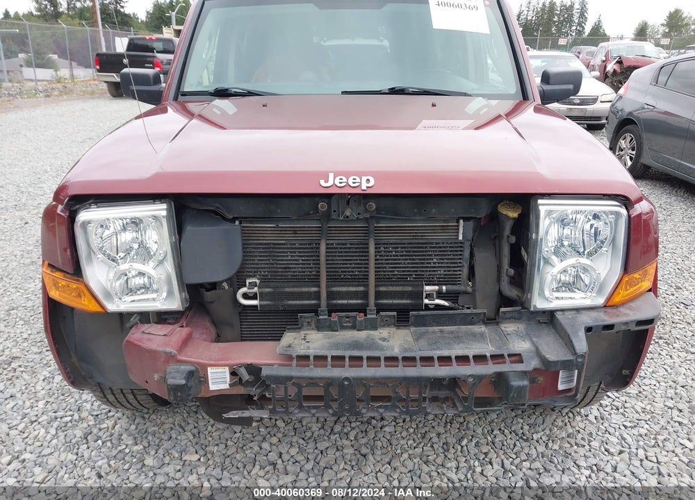 2008 JEEP COMMANDER SPORT VIN: 1J8HG48K48C193591