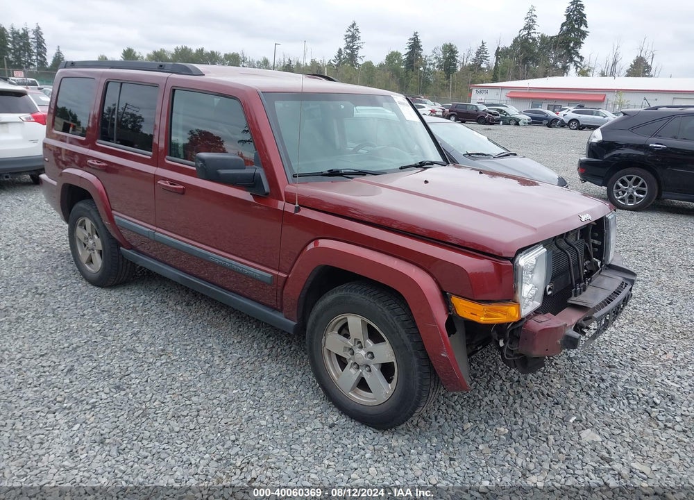 2008 JEEP COMMANDER SPORT VIN: 1J8HG48K48C193591