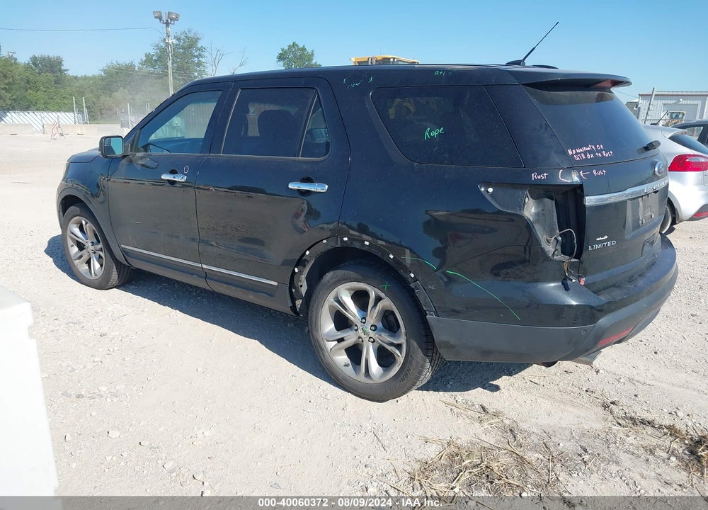 2011 FORD EXPLORER VIN: 1FMHK7F83BGA10059
