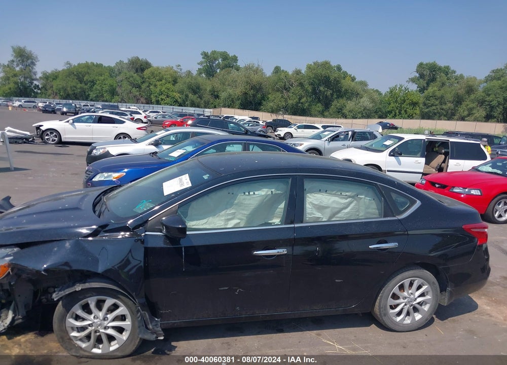 2019 NISSAN SENTRA SV VIN: 3N1AB7AP7KY272818