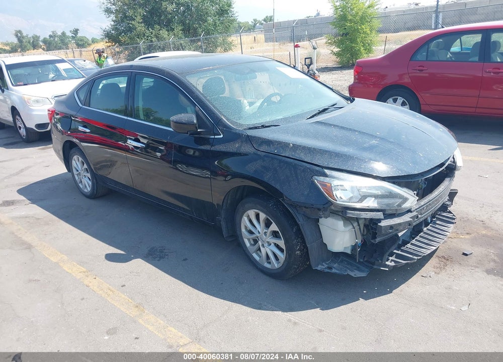 2019 NISSAN SENTRA SV VIN: 3N1AB7AP7KY272818